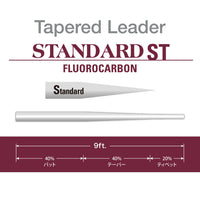 VARIVAS Standard ST fluorocarbon tapered leader